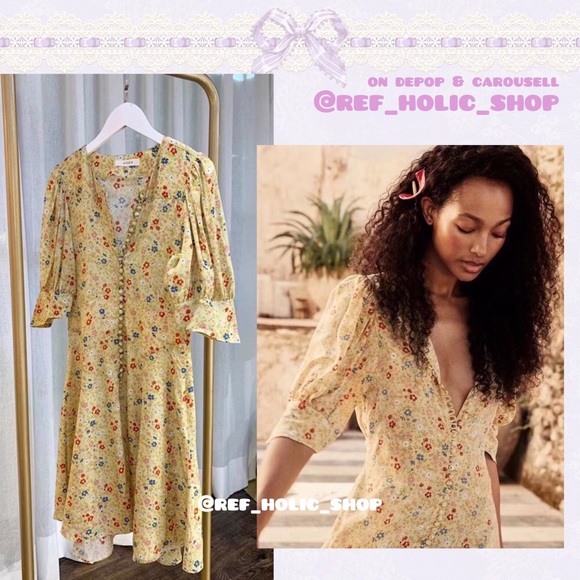 Doen Ceres Mini Dress in Lily of the Valley Floral - Picture 3 of 10